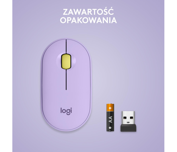 Logitech M350 Lawendowa - 1080184 - zdjęcie 13